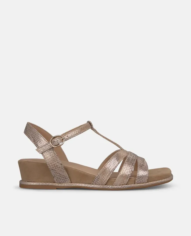 alma-en-pena-keilsandalette-mit-strass-camel-t-riemen-4-cm image 1