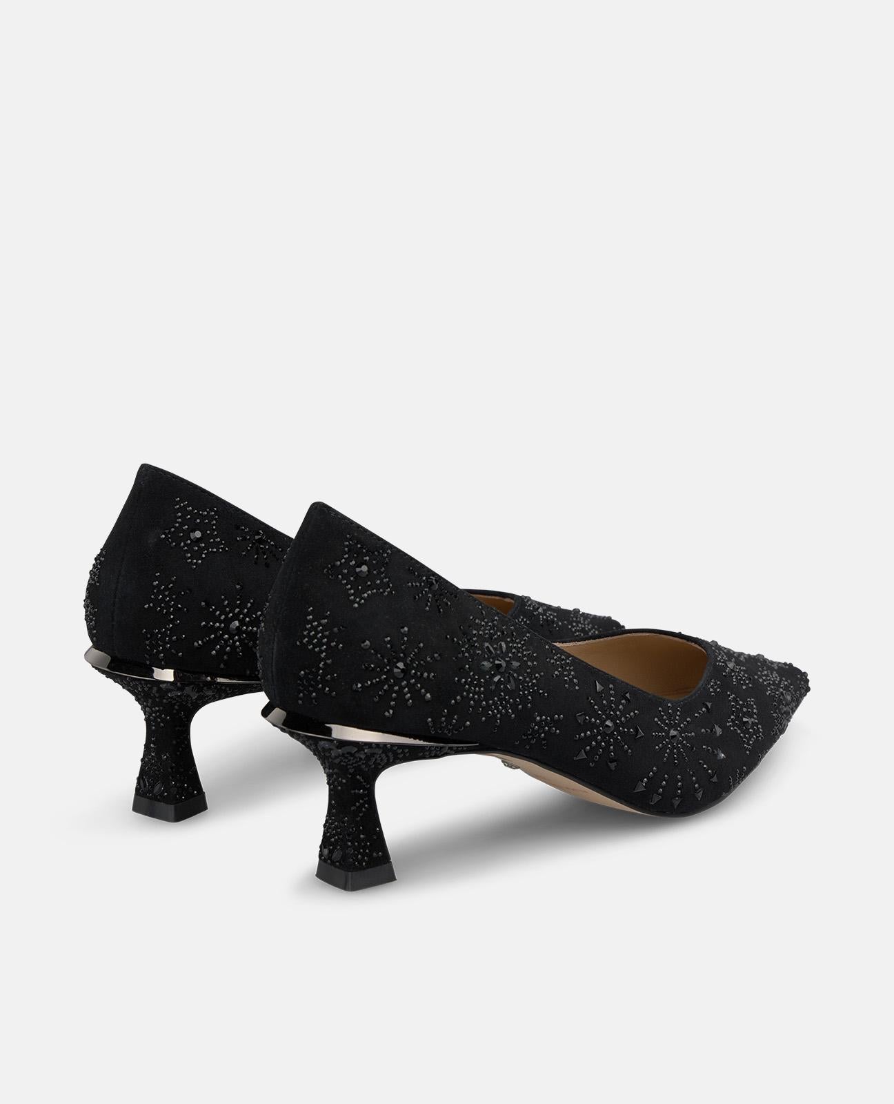alma-en-pena-suede-evening-pumps-strass-schwarz-6-2-cm image 3