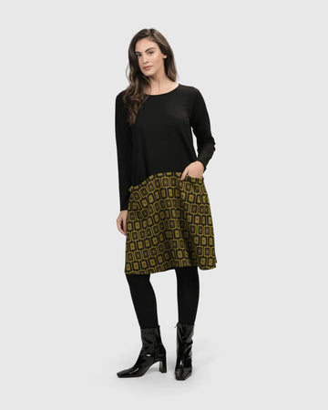 alembika-alice-apron-pocket-kleid-chartreuse image 7