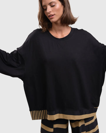 alembika-tekbika-boxy-top-dunes-damen-shirt image 2