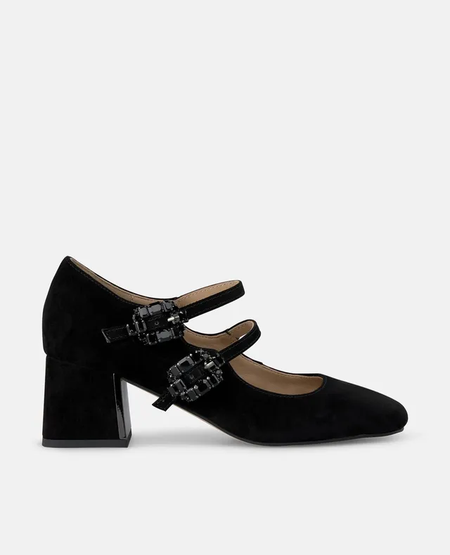 alma-en-pena-shoe-with-buckles-pumps-schwarz-6-cm-mit-schmuckspange image 1