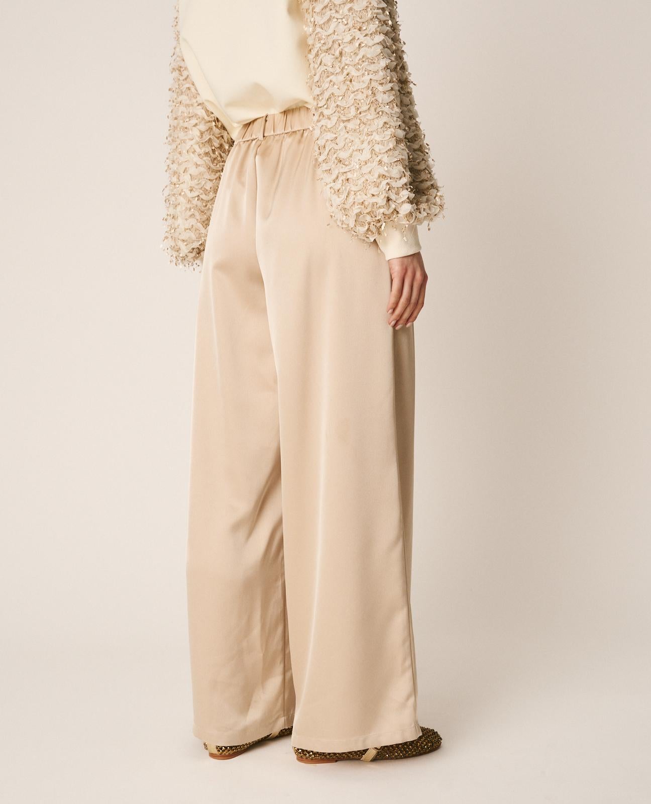 alma-en-pena-satin-pants-satinhose-high-waist-wide-leg-gold image 6