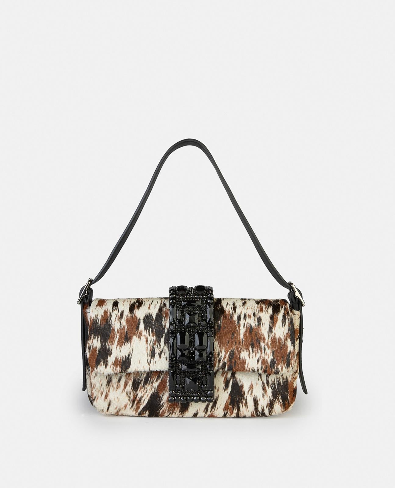 alma-en-pena-ring-bag-with-rhinestones-leder-handtasche-multicolor image 1
