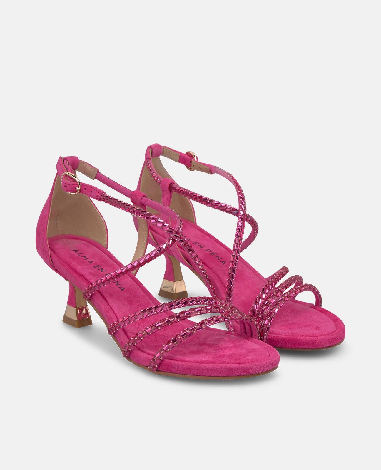 alma-en-pena-transfer-sandale-mit-absatz-7-cm-fuchsia image 2