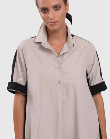 alembika-urban-trapeze-maxi-kleid-baumwolle image 4