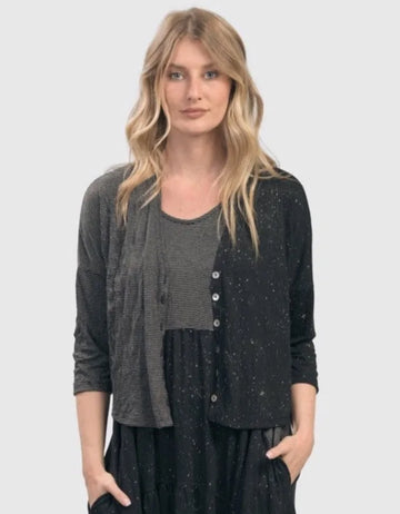 alembika-sprinkle-crinkle-crop-cardy-jacke-schwarz image 2