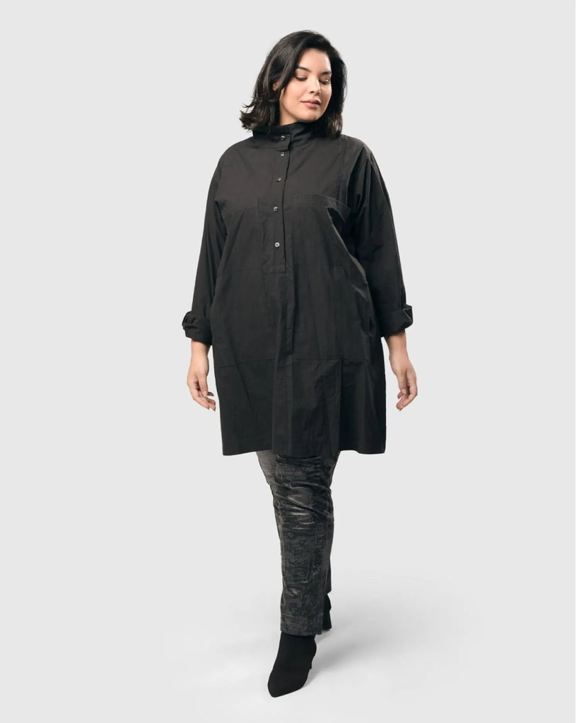 alembika-urban-pocket-tunika-top-schwarz image 1