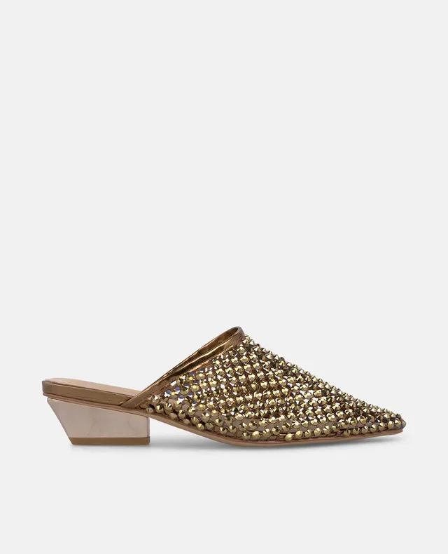 alma-en-pena-mesh-mules-bronze-5-cm-blockabsatz-spitz image 1