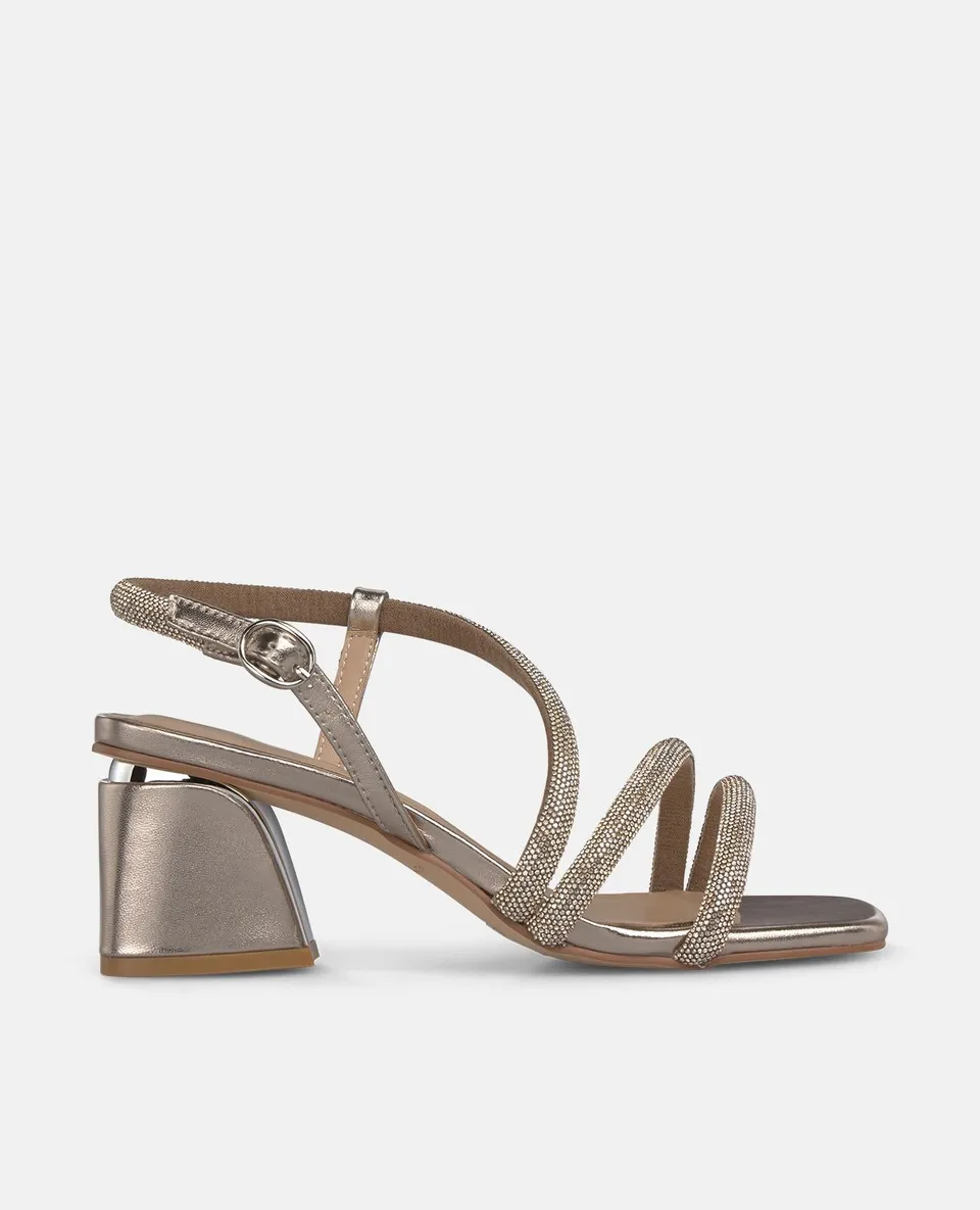 alma-en-pena-riemchensandalette-bronze-strass-8-5-cm image 1
