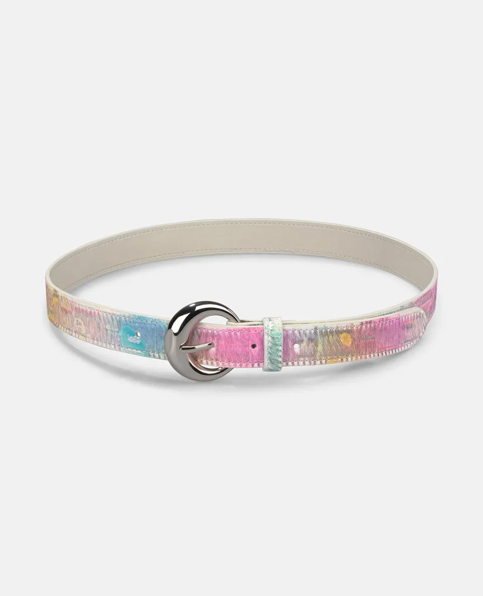 alma-en-pena-g-rtel-3-cm-leder-runde-metallschnalle image 1