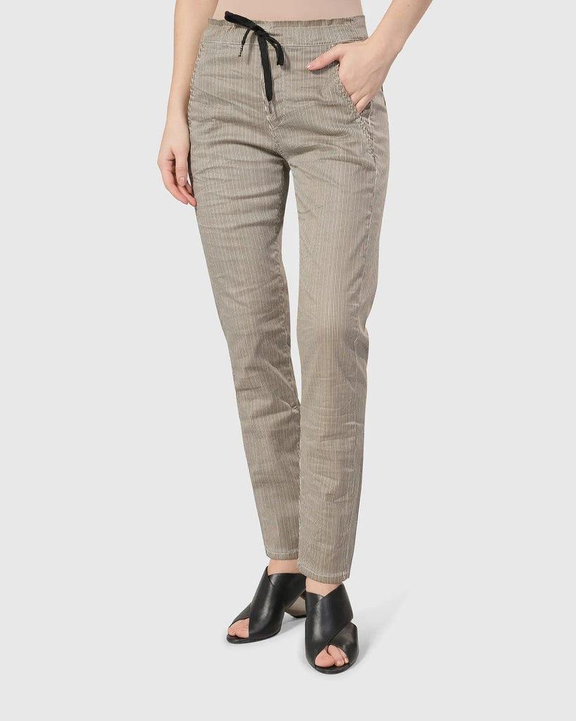 alembika-pinstripe-iconic-stretch-jeans-khaki image 1