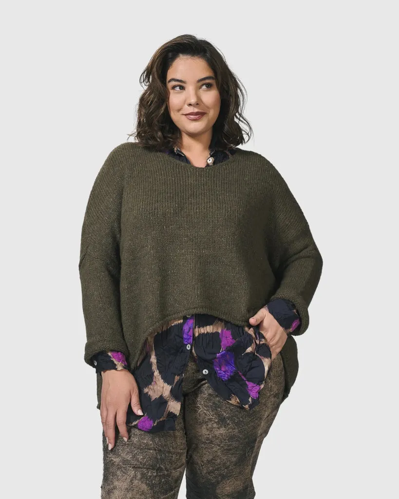 alembika-siesta-oversized-pullover-taupe image 1