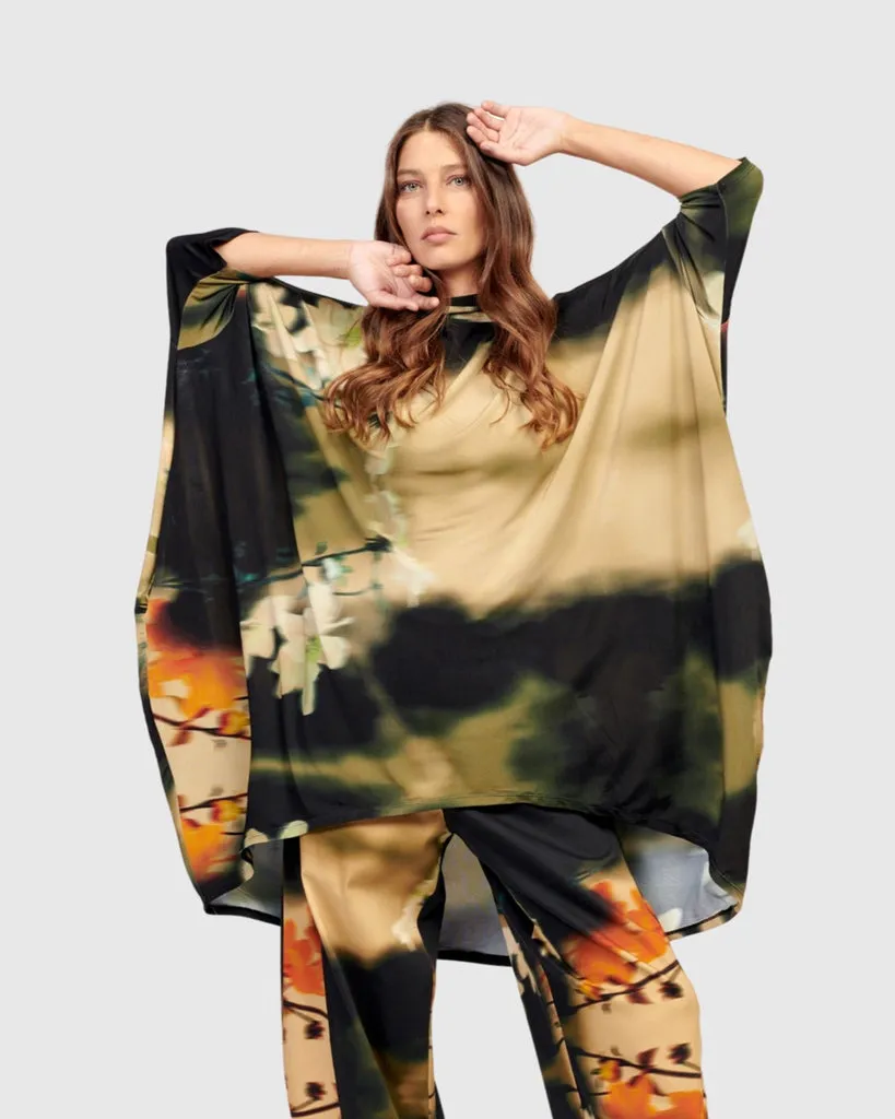 alembika-bourbon-oversized-top-floral-tunika image 1