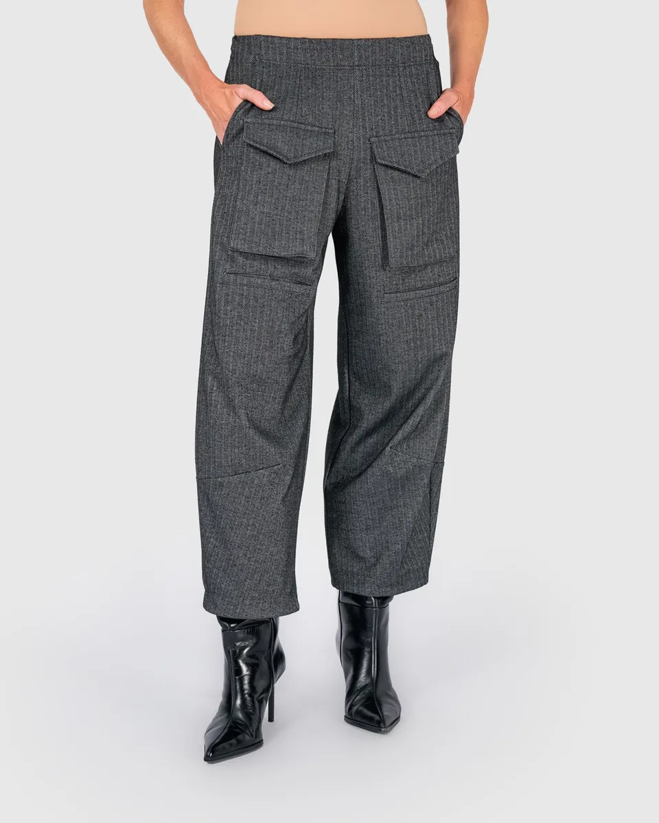 alembika-atelier-herringbone-hose-steel image 1