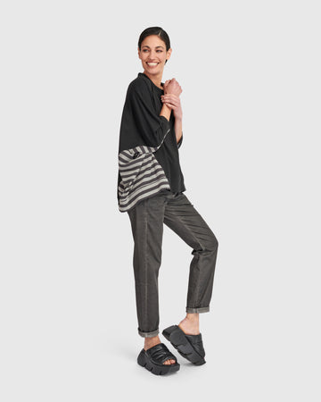 alembika-urban-symbiotic-rounded-tunika-damen-schwarz image 6