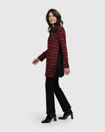 alembika-dynamite-days-button-down-tunika-rot image 5