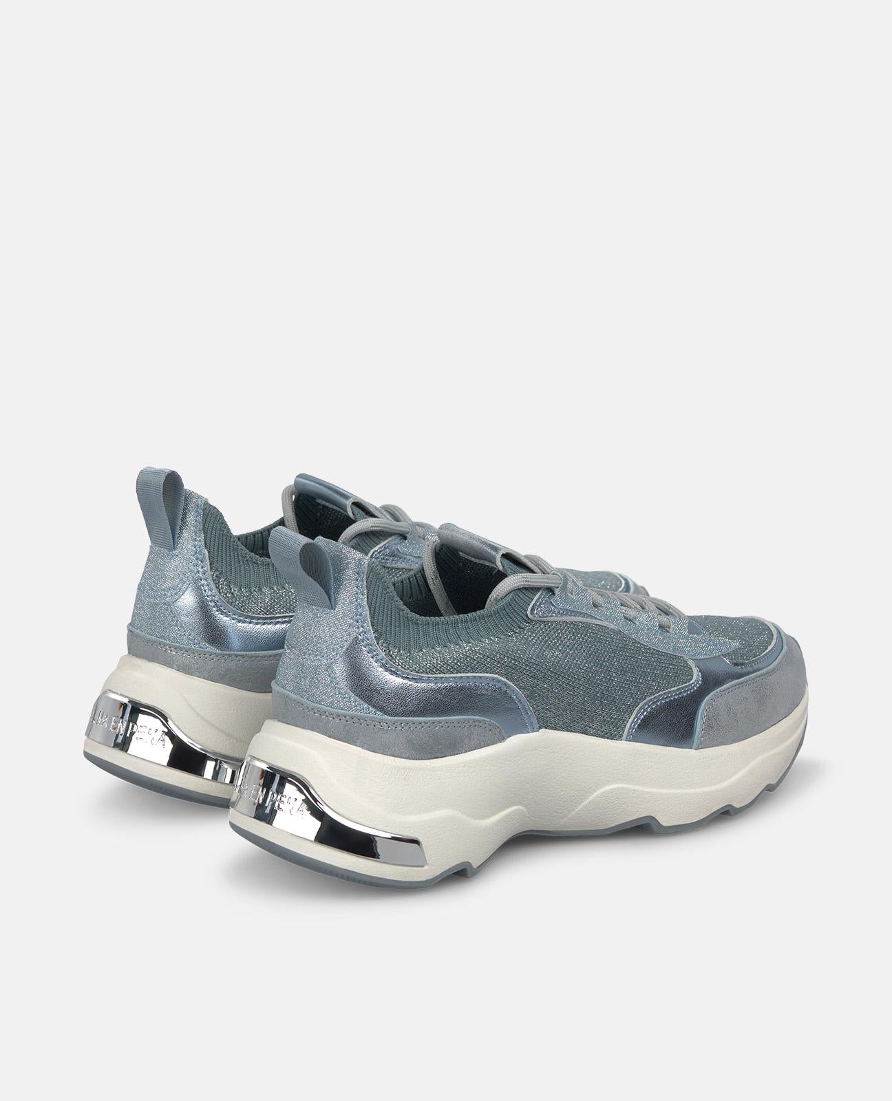 alma-en-pena-metallic-finish-sneaker-blau-plateau-4-5-cm image 3