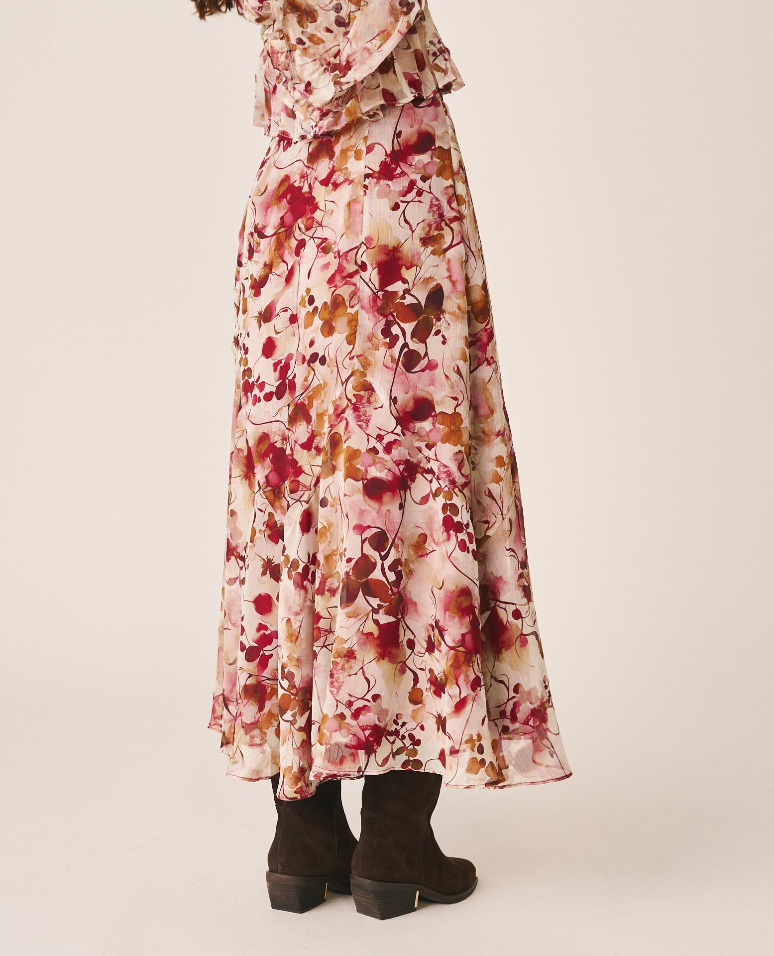 alma-en-pena-floral-midi-skirt-midi-rock-rosa image 5