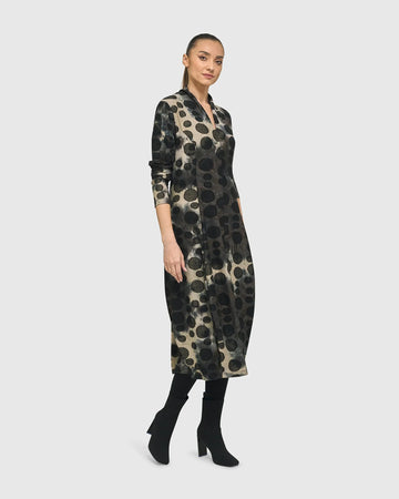 alembika-bermuda-cocoon-midi-kleid-coffee image 5