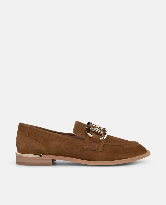 alma-en-pena-loafer-caramelo-nappa-mit-metall-detail-und-2-cm-absatz image 1