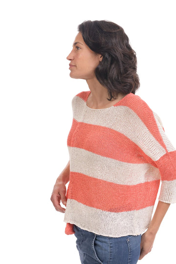 alembika-luxe-pocket-hem-pullover-peach image 5