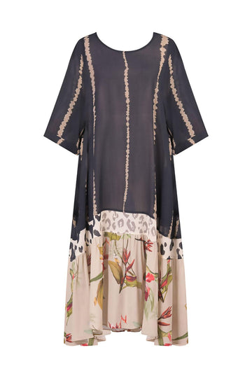 alembika-cora-drop-hem-kleid-multi-taschen image 6