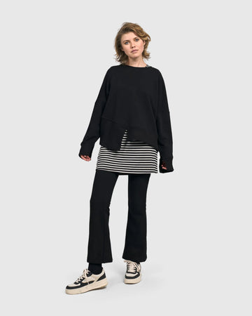 alembika-urban-vapor-pullover-schwarz-boxy-cropped image 3