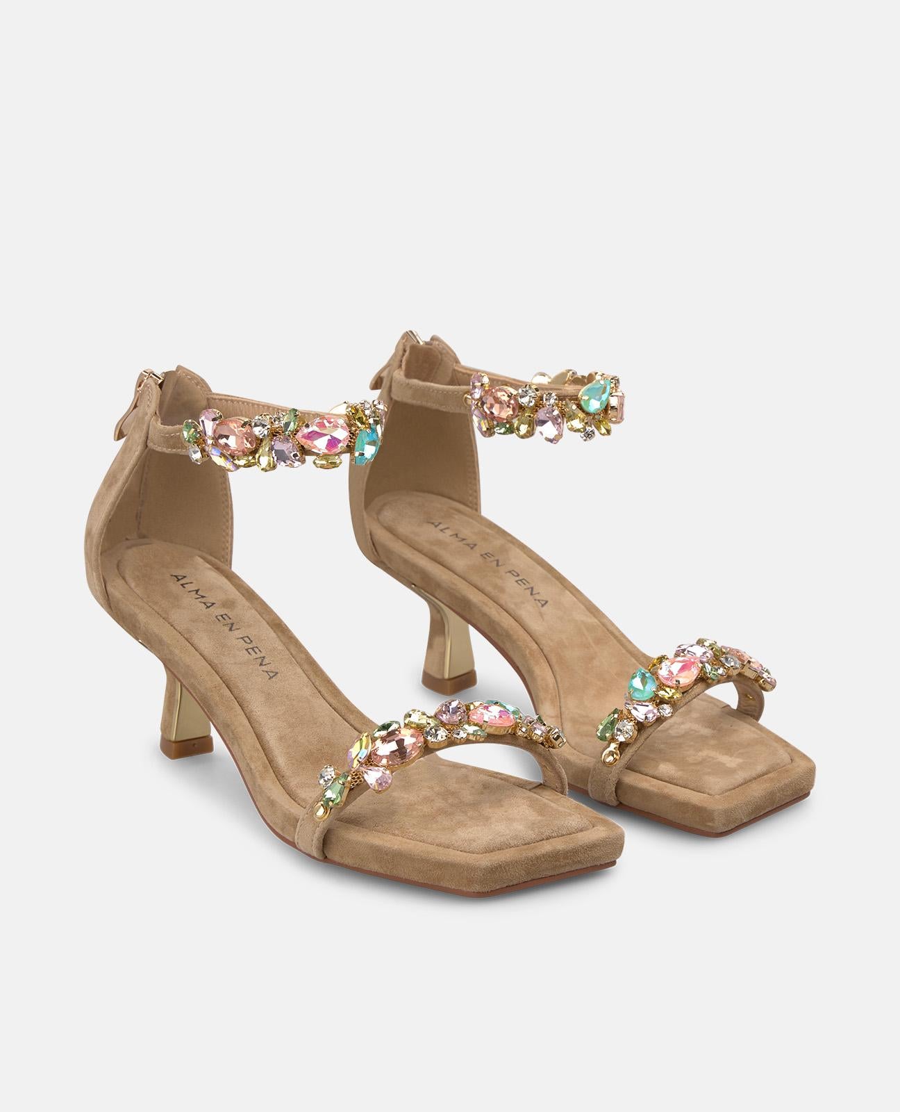 alma-en-pena-sandale-mit-strass-arena-5-5-cm-absatz image 3