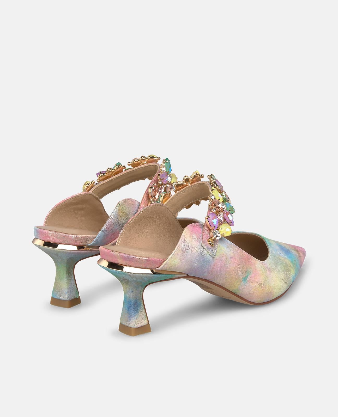 alma-en-pena-mules-mit-strassriemen-rosa image 4