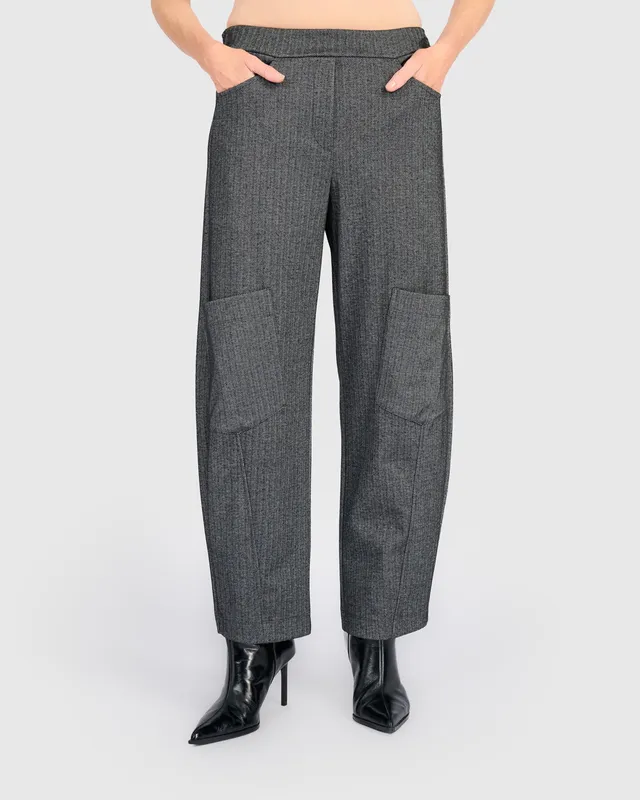 alembika-studio-pocket-herringbone-hose-steel image 1