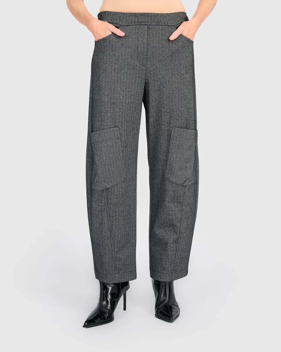 alembika-studio-pocket-herringbone-hose-steel image 1