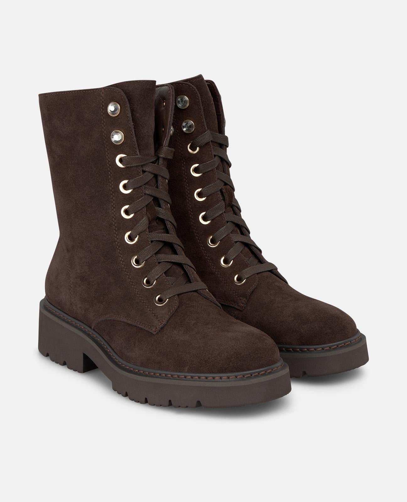 alma-en-pena-military-loot-schn-rboots-braun-4-cm image 2