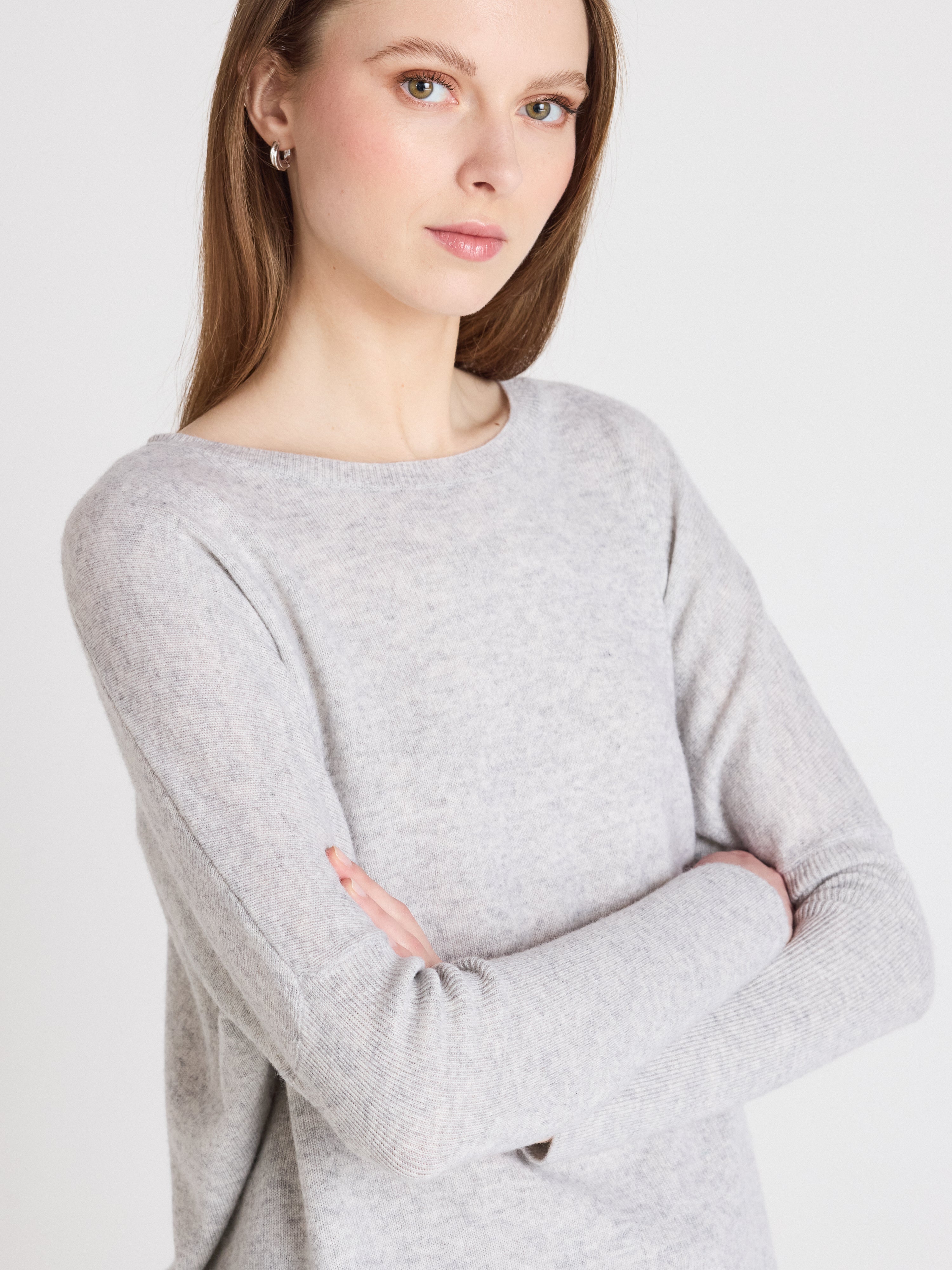 absolut-pull-poncho-astrid-damen-kaschmir-rundhals-hellgrau image 6