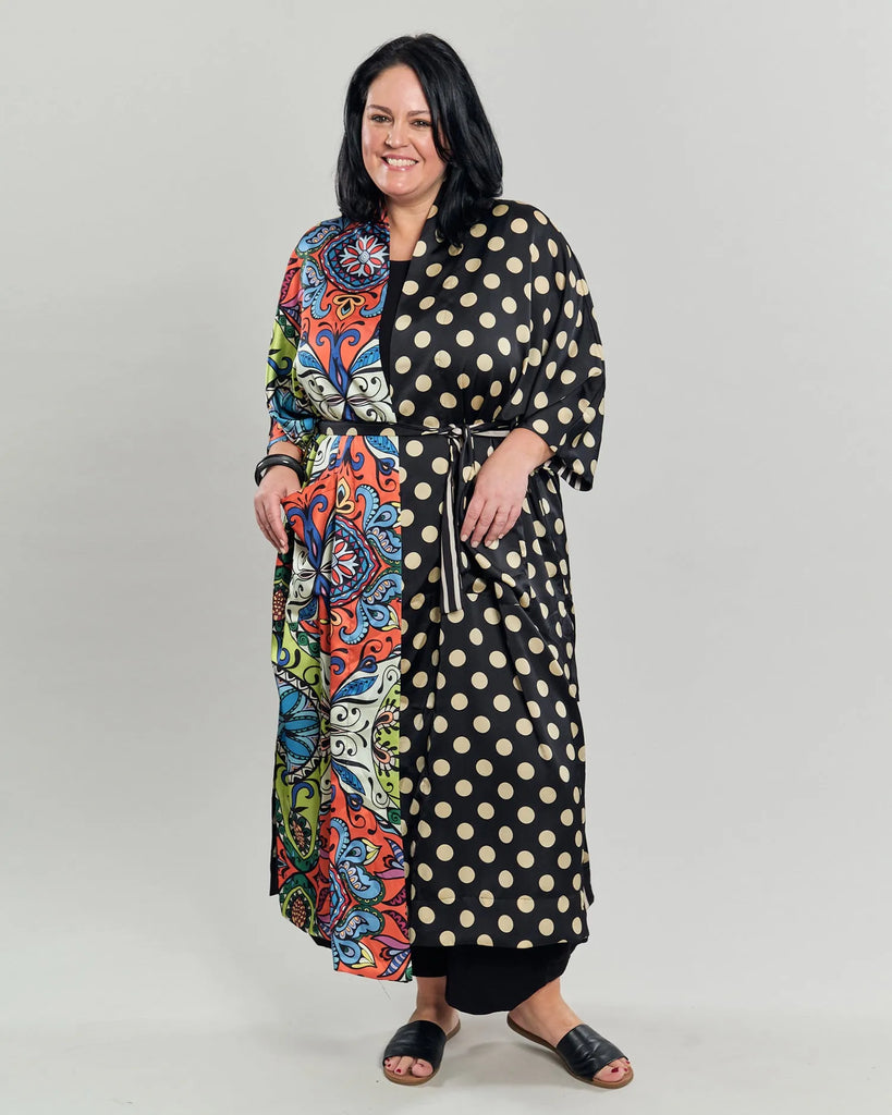 alembika-paisley-dot-kimono-multi-jacke-plus image 1