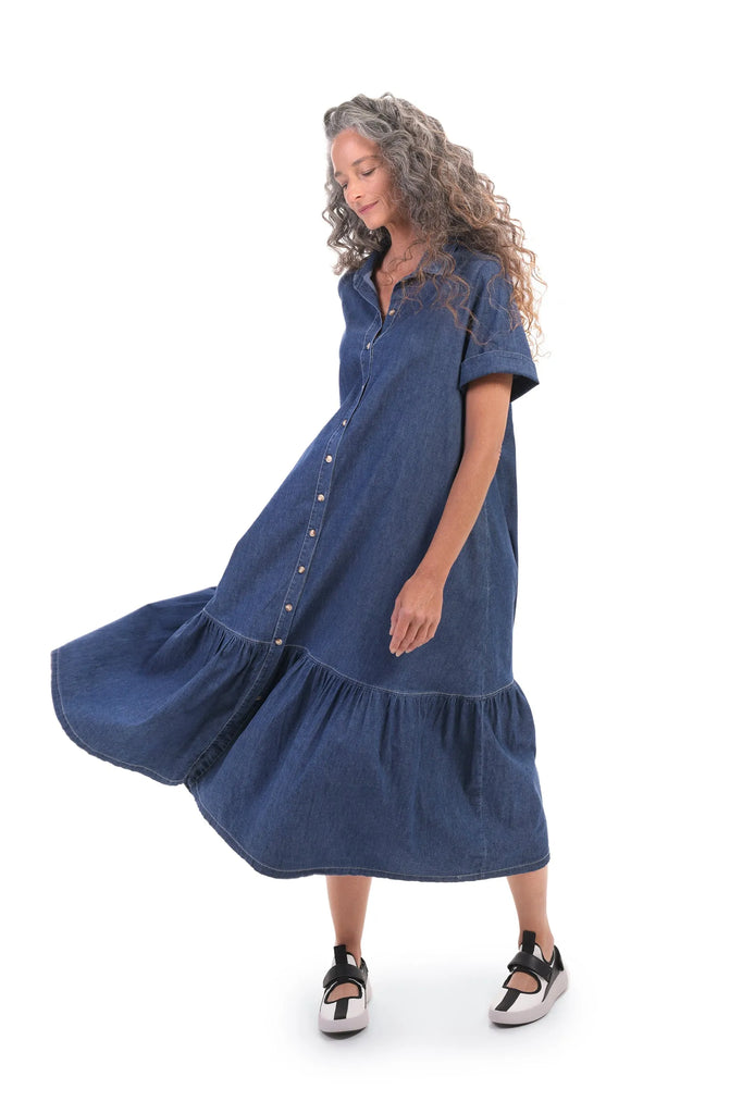 alembika-maya-denim-maxikleid-blau image 1