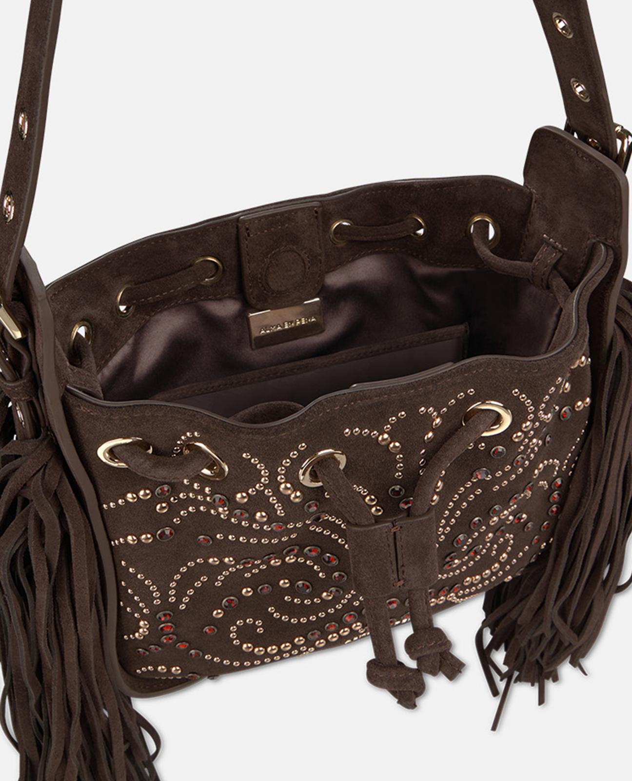 alma-en-pena-serraje-umh-ngetasche-mit-strass-braun image 6