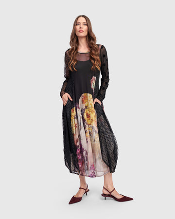 alembika-chaka-crew-cocoon-dress-mix image 7