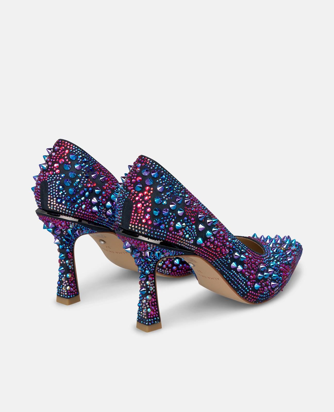 alma-en-pena-strass-pumps-multicolor-mit-5-5-cm-absatz image 3