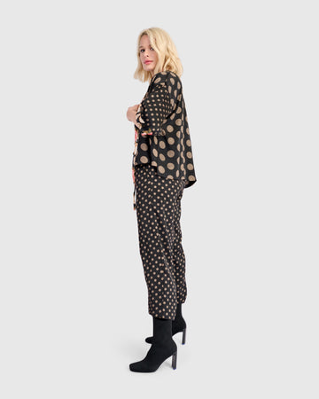 alembika-boudoir-jacket-damenjacke-black-bronze-dots image 7