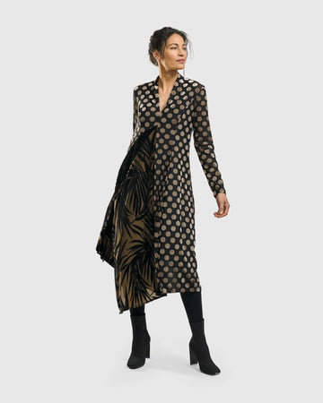 alembika-equinox-cocoon-kleid-gold-damen image 2