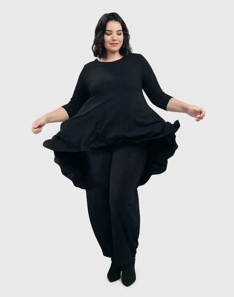alembika-essential-swing-tunic-top-black-damen-tunika image 1