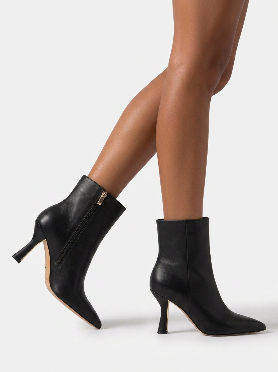 alma-en-pena-nappa-leder-stiefeletten-mit-rei-verschluss-schwarz-8-5-cm-trichter image 5
