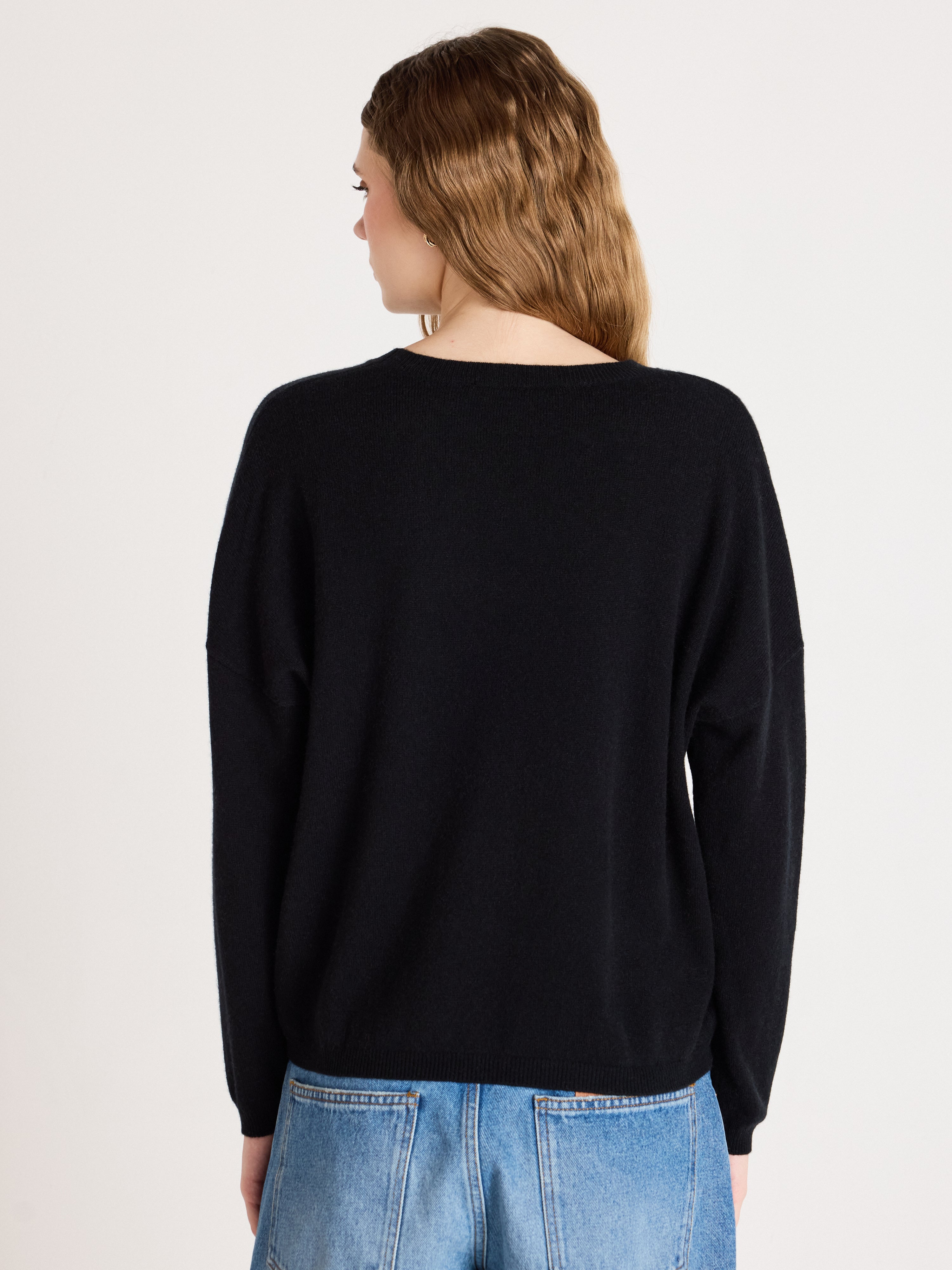 absolut-kaira-kaschmir-pullover-damen-schwarz image 5