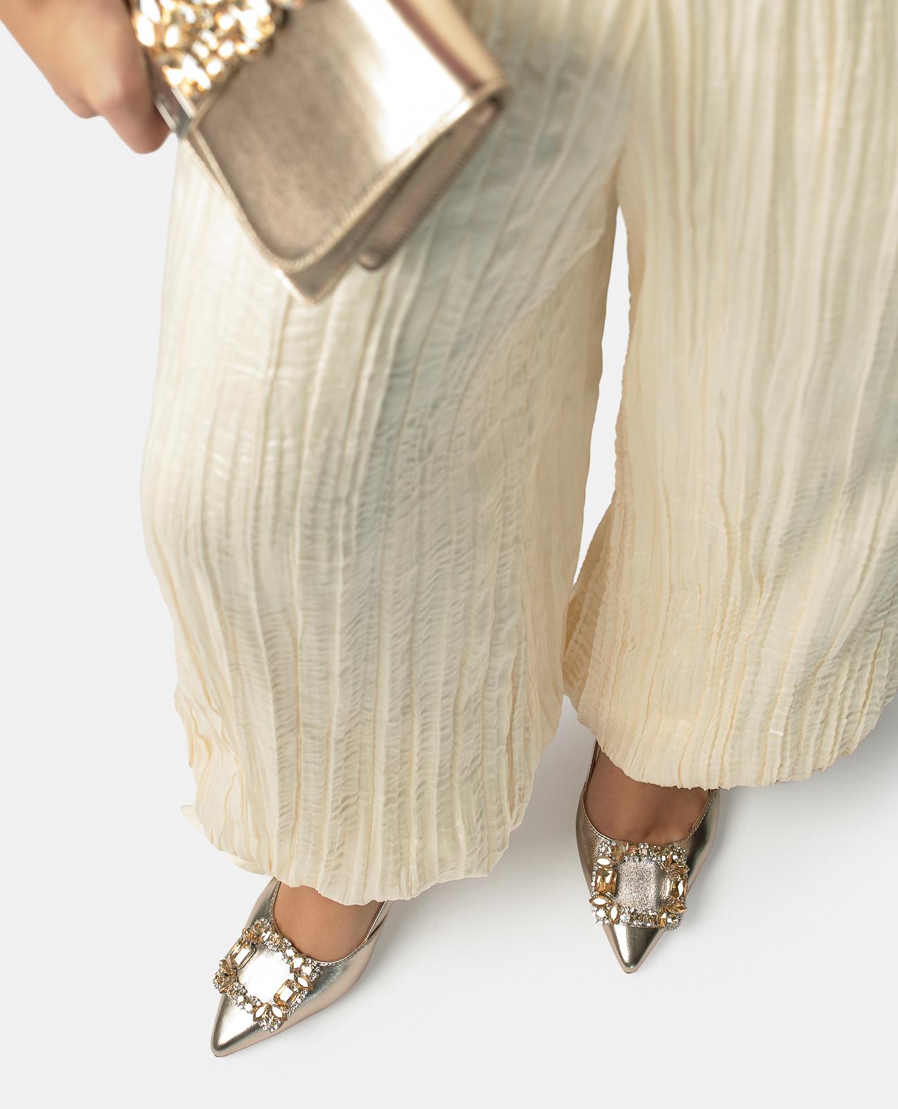 alma-en-pena-heeled-salon-slingback-pumps-bronze-6-2-cm-mit-schmuck-detail image 5