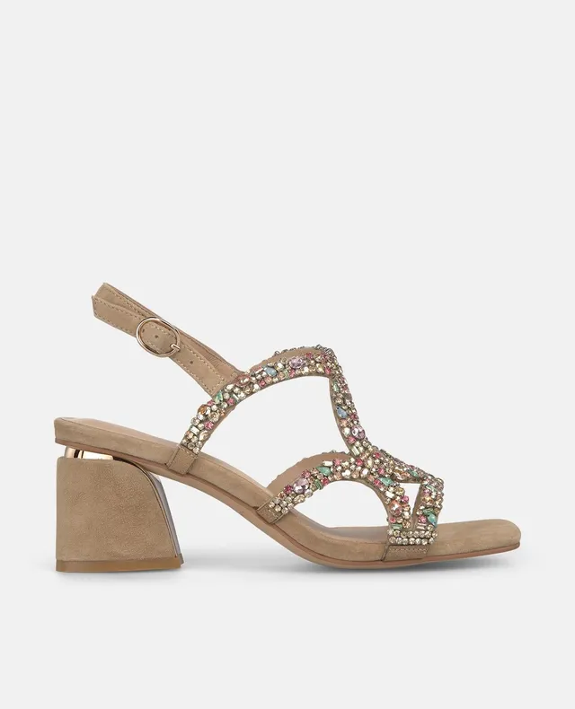 alma-en-pena-alfa-62967-riemchen-sandale-arena-strass-metallic-absatz-6-cm image 1
