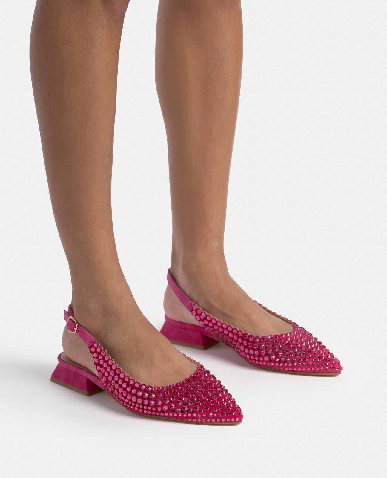 alma-en-pena-spangen-ballerina-fuchsia-strass-2-cm-spitz image 4