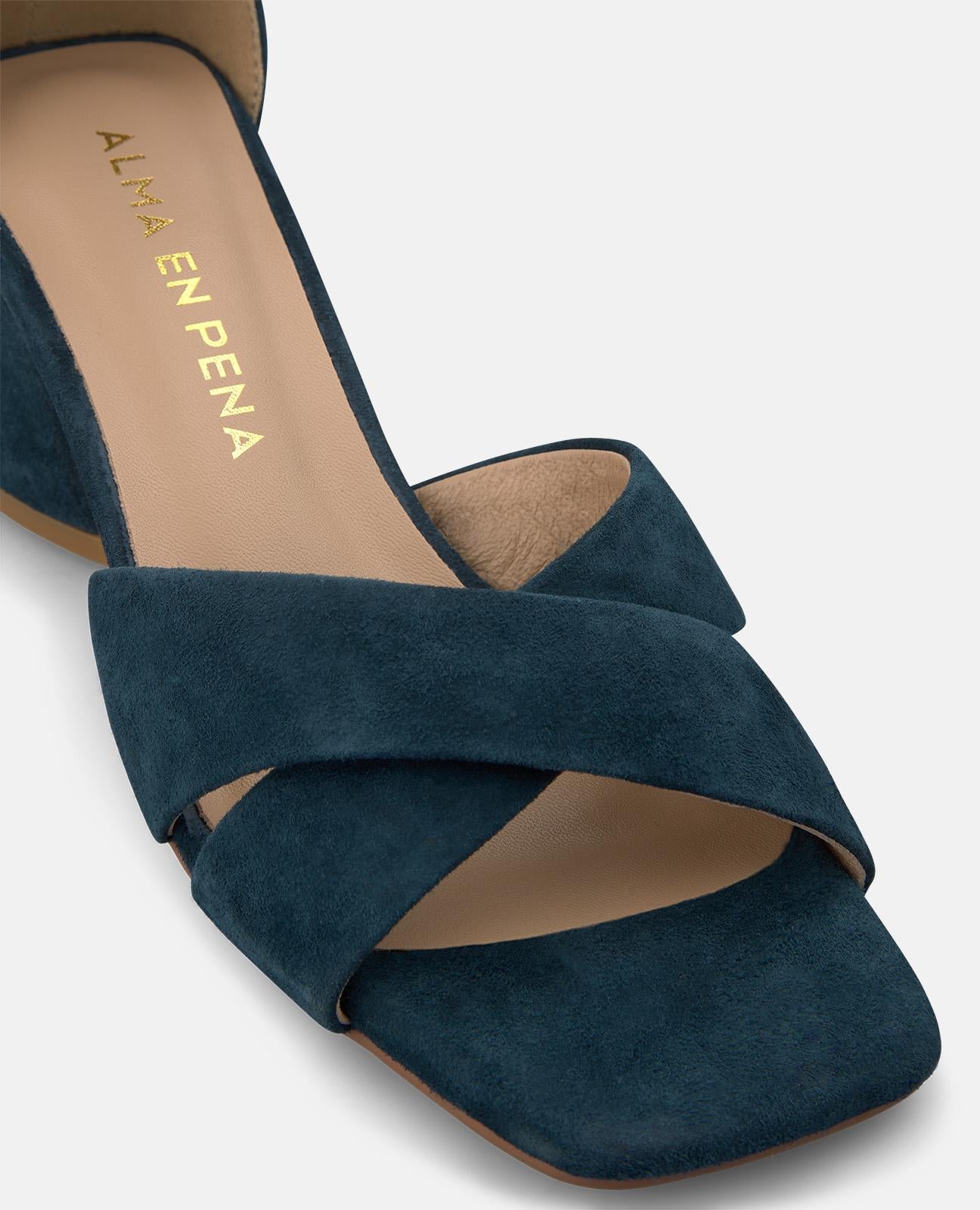 alma-en-pena-classic-strap-sandal-riemensandale-blau-5-5-cm image 4