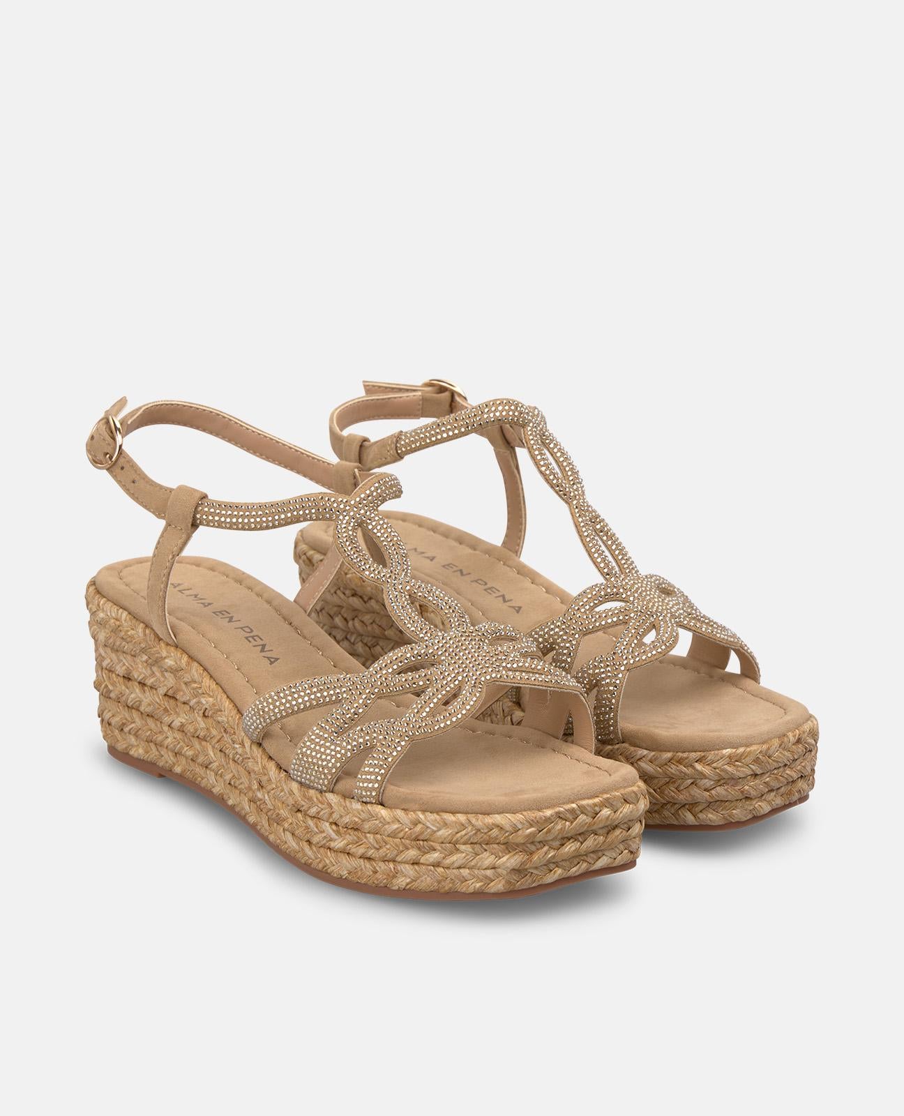 alma-en-pena-alfa-62792-espadrille-keilpantolette-arena-flechtriemen-6-5-cm-keil image 2