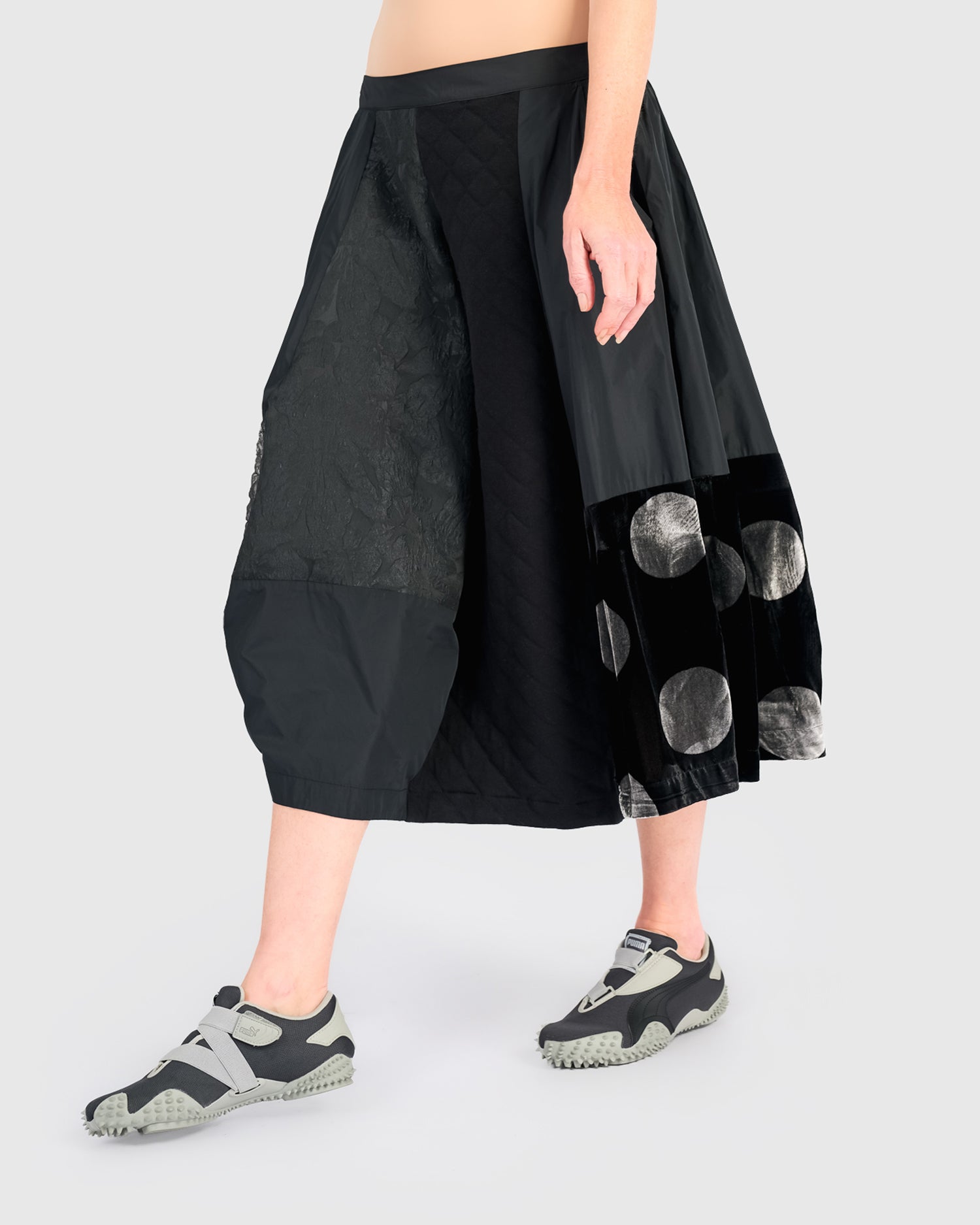 alembika-spark-bubble-skirt-ak734m-damen-rock-silber-mix image 3