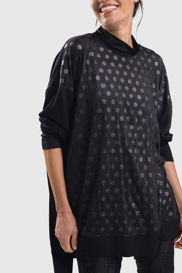 alembika-circles-trapeze-top-schwarz image 4